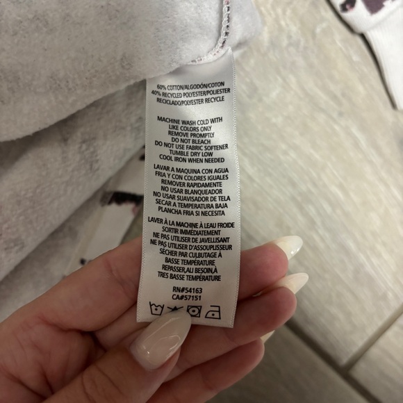 Calvin Klein Performance Sweatshirt – Sketch Animal Print (Size Small) - Picture 5 of 6